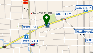 ウエルシア訪問薬局尼崎の地図画像
