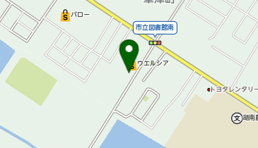 ウエルシア滋賀草津町店の地図画像