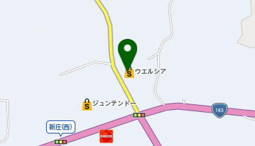 ウエルシア庄原新庄店の地図画像