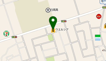 ウエルシア日高高萩店の地図画像