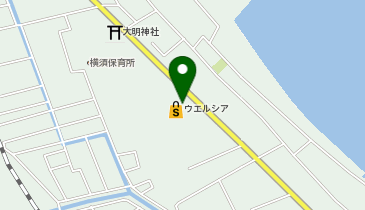 ウエルシア小松島横須店の地図画像