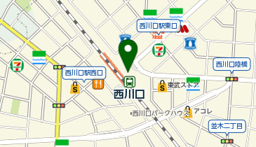 ウエルシアビーンズ西川口店の地図画像