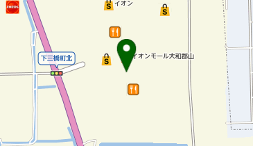 アトリエアルビオン大和郡山店の地図画像