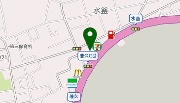 ふく薬品かでな店の地図画像