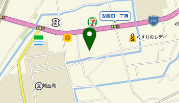スーパードラッグひまわり鮎喰店の地図画像