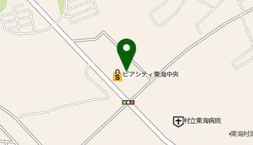 ウエルシア東海中央店の地図画像