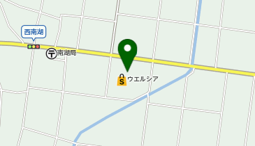 ウエルシア南アルプス西南湖店の地図画像