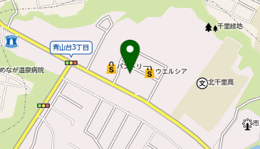 ウエルシア千里藤白台店の地図画像