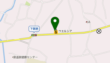 ウエルシア北杜大泉店の地図画像