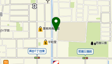 ウエルシア茨木若園店の地図画像