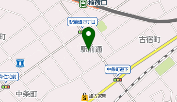 ウエルシア豊川中条町店の地図画像