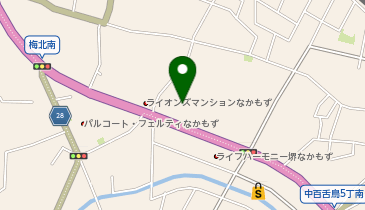 ウエルシア堺中百舌鳥4丁店の地図画像