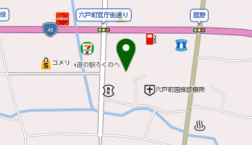 ハッピー・ドラッグ 青森六戸店の地図画像