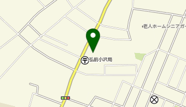 ハッピー・ドラッグ 弘前大原店の地図画像
