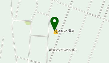 とをしや有明店の地図画像