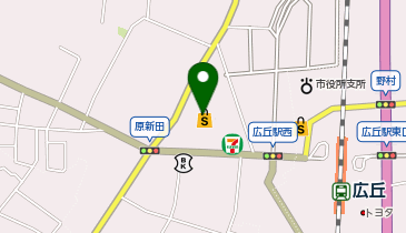 とをしや広丘駅前店の地図画像