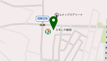 とをしや桔梗ヶ原店の地図画像