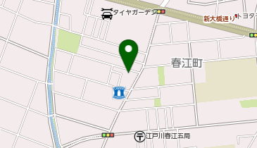 ウエルシア江戸川二之江店の地図画像