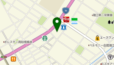 よどやドラッグ高知潮江店の地図画像