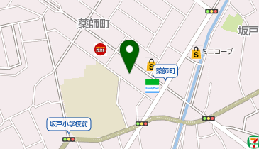 ウエルシアコープ坂戸薬師町店の地図画像