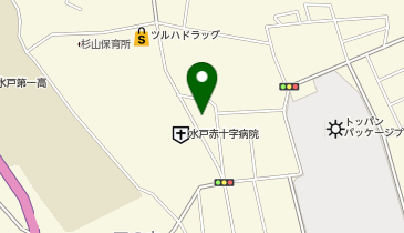 ウエルシア水戸城東店の地図画像