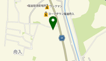 ウエルシア塩釜舟入店の地図画像