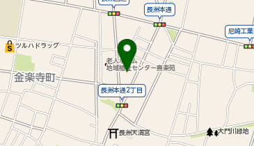 ウエルシア尼崎長洲西店の地図画像