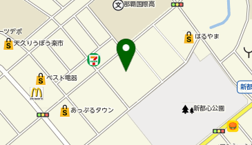 ふく薬品おもろまち店の地図画像