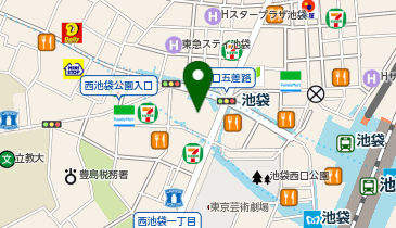ウエルシア池袋 IT tower TOKYO店の地図画像