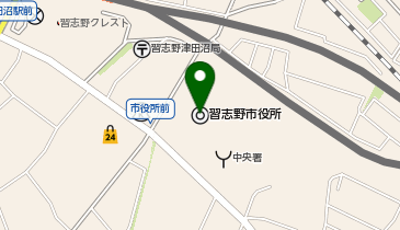 カラースタジオ イオンモール津田沼South店の地図画像