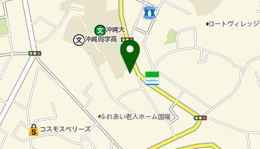 ふく薬品 こくば沖尚前店の地図画像