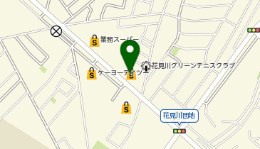 ウエルシア花見川作新台店の地図画像