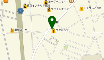 ウエルシア宇都宮鶴田町店の地図画像