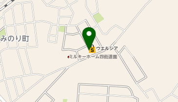 ウエルシア四街道鹿渡店の地図画像
