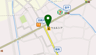 ウエルシア大井松田店の地図画像
