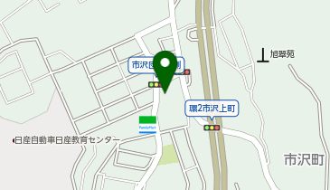 ハックドラッグ市沢店の地図画像