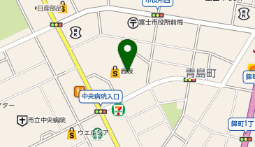 ウエルシア富士青島店の地図画像