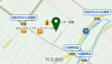 ウエルシア松阪川井店の地図画像