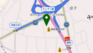 ウエルシア大井松田インター店の地図画像