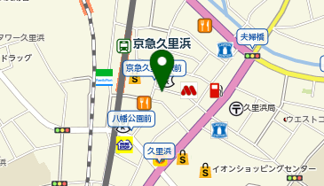 ハックドラッグ久里浜駅前はろーど薬局 (調剤薬局)の地図画像