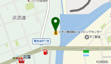 ウエルシアイオン長田南SC店の地図画像