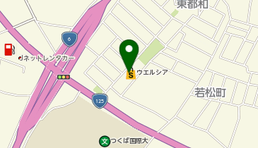 ウエルシア土浦東都和店の地図画像