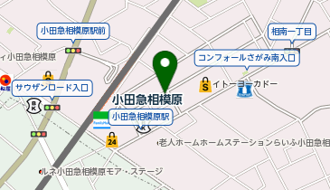 鶏千 小田急相模原店の地図画像