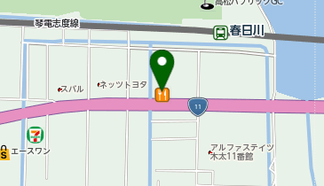 とりのすけ 高松木太店の地図画像