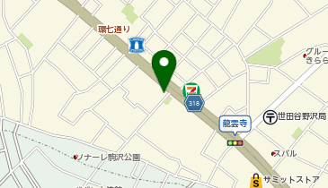 中華そばふくもり 駒沢本店の地図画像
