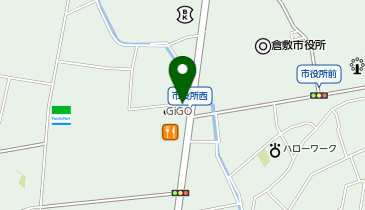 ばり馬 倉敷市役所前店の地図画像