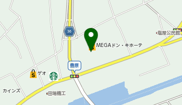 風雲丸 メガドンキホーテうるま店の地図画像