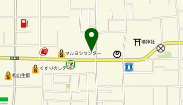 風雲丸 松山椿店の地図画像