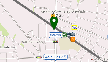 肉あんかけチャーハン炒王(チャオ) 梅島の地図画像