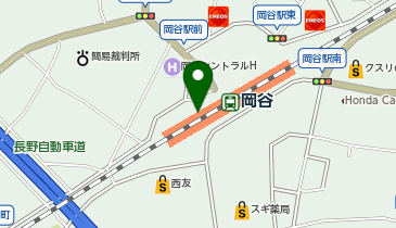 NewDays KIOSK 岡谷の地図画像